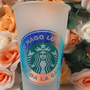 Custom Starbucks cup for sale ! Checkout @designedbydaysi 😘